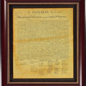 Declaration of Independence Doc (Executive Gallery Image)
